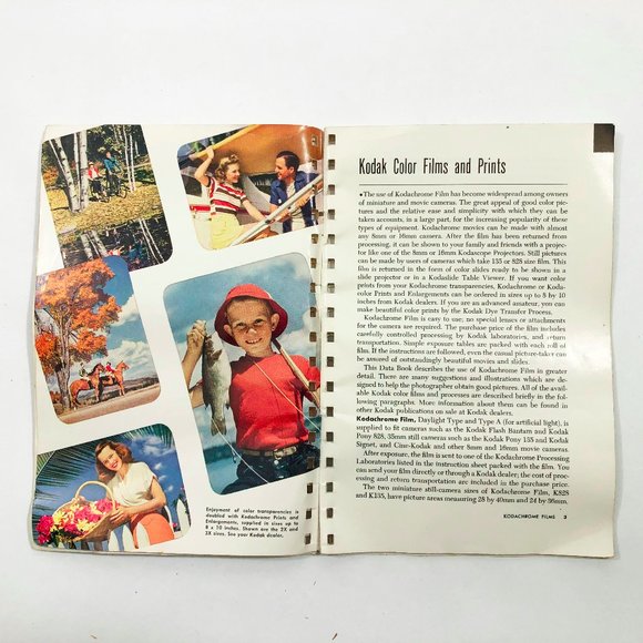 Kodachrome Films Kodak Data Book for Miniature & Movie Cameras 5th Edition - Picture 4 of 5